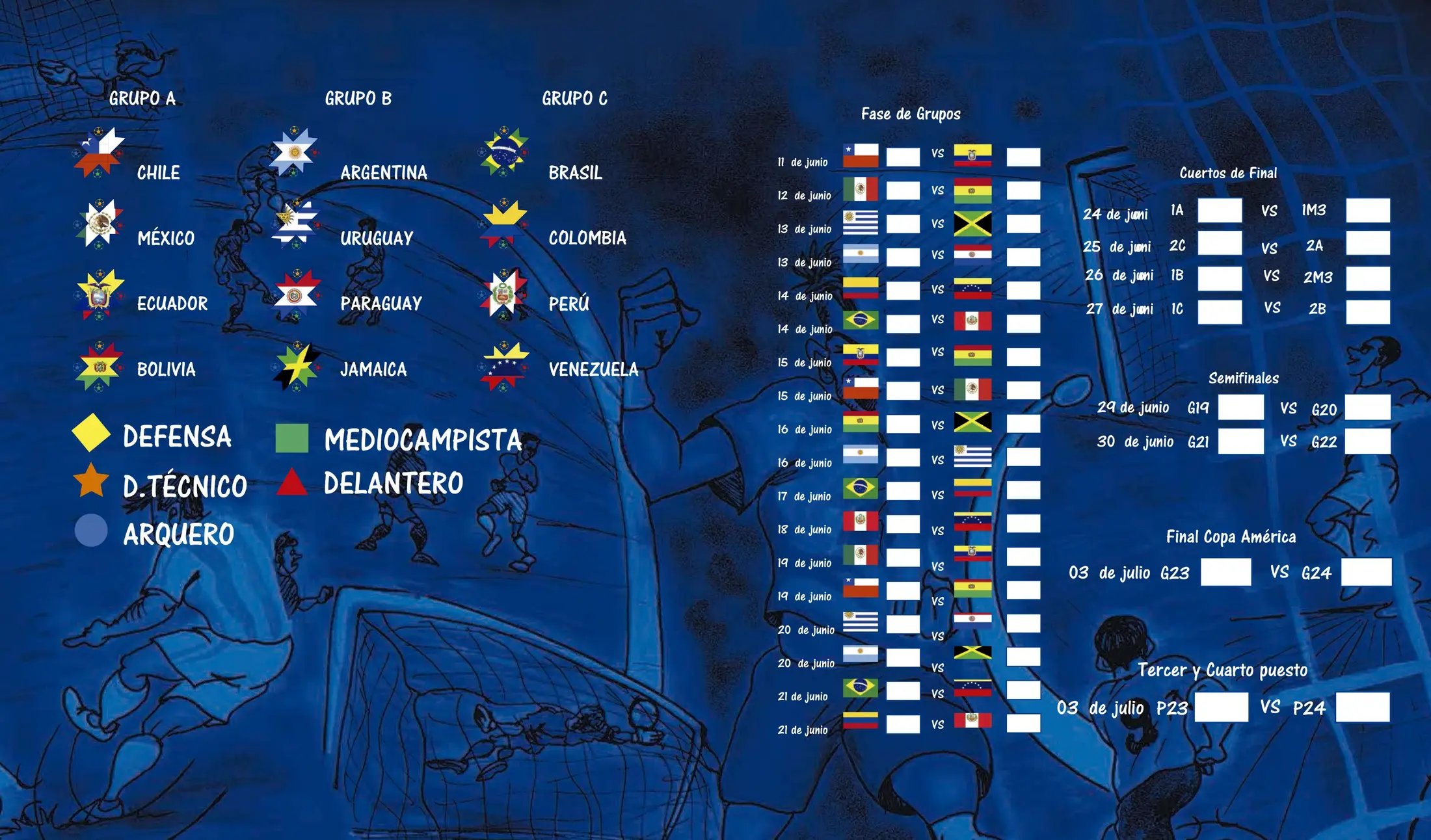 Tournament schedule system