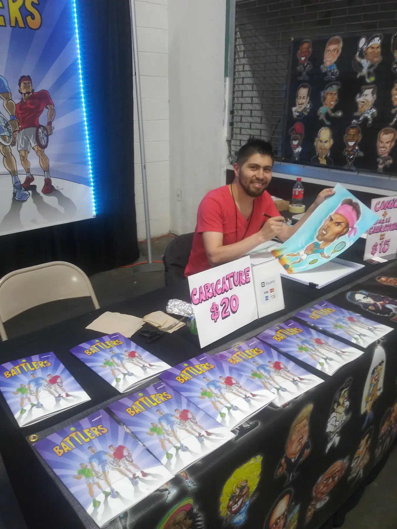 Battlers presentation at East Coast Comic Con