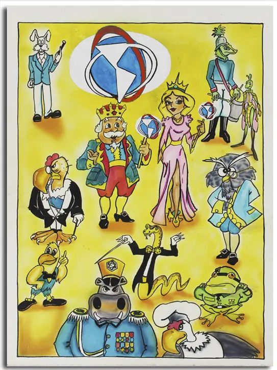 El Mundo Encantado de Absolut full character cast