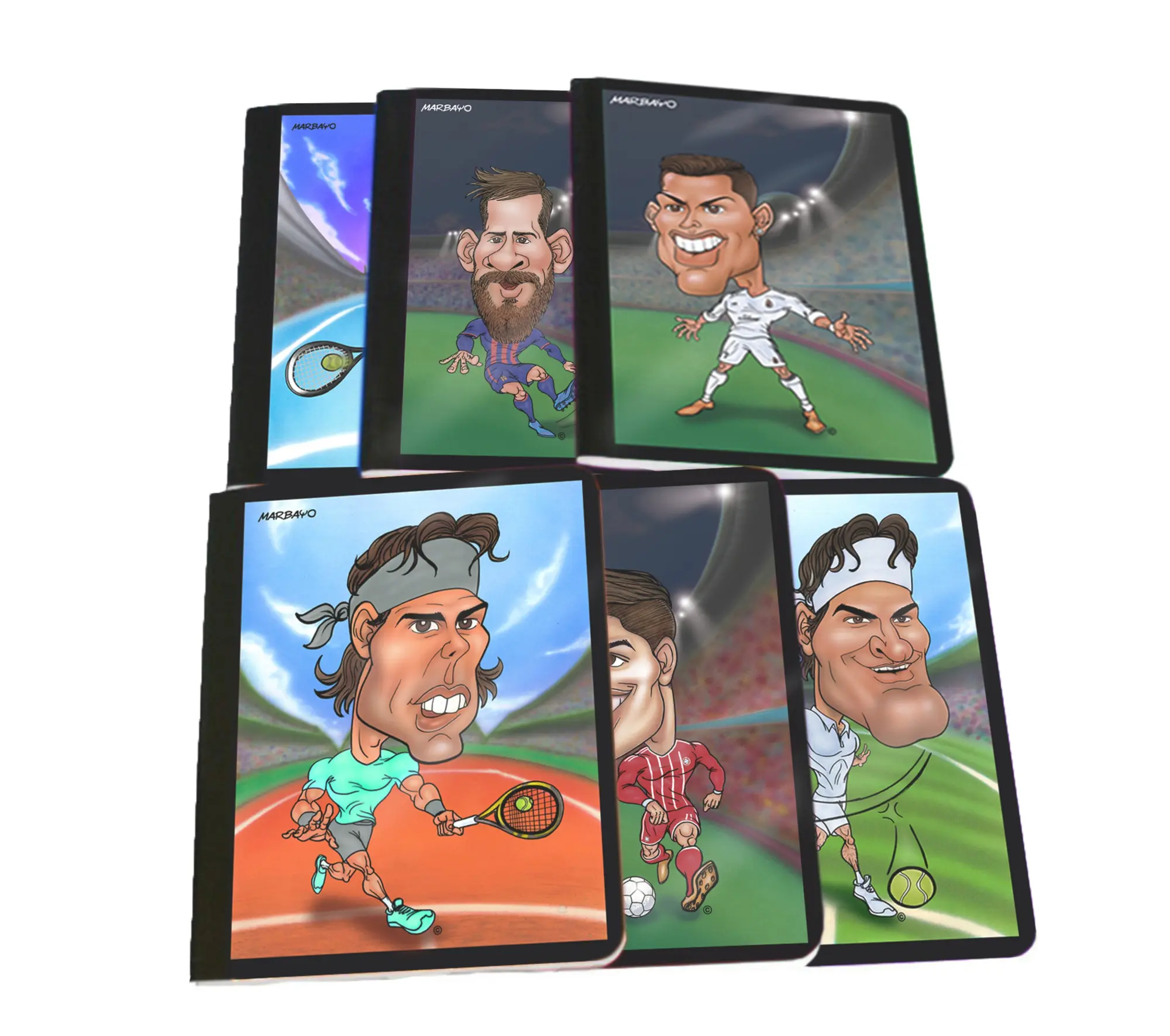 Character notebook product collection